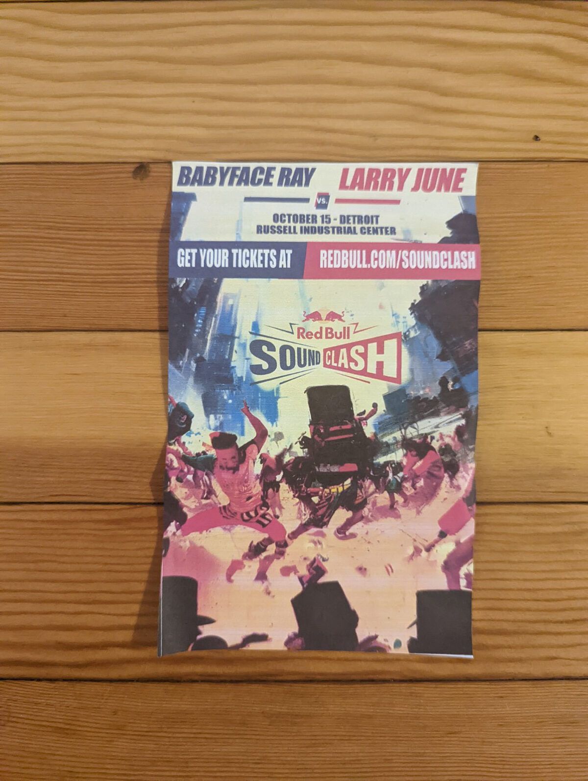 The Cassette Dinner menu design unfolded