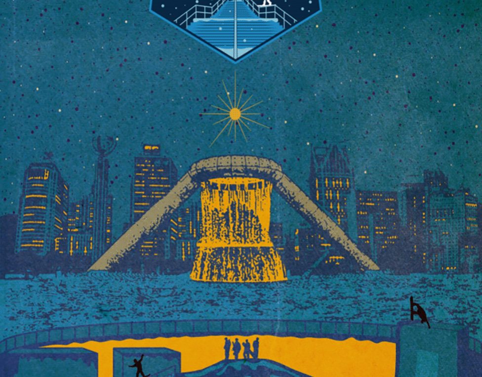 Red Bull heavy metal event poster